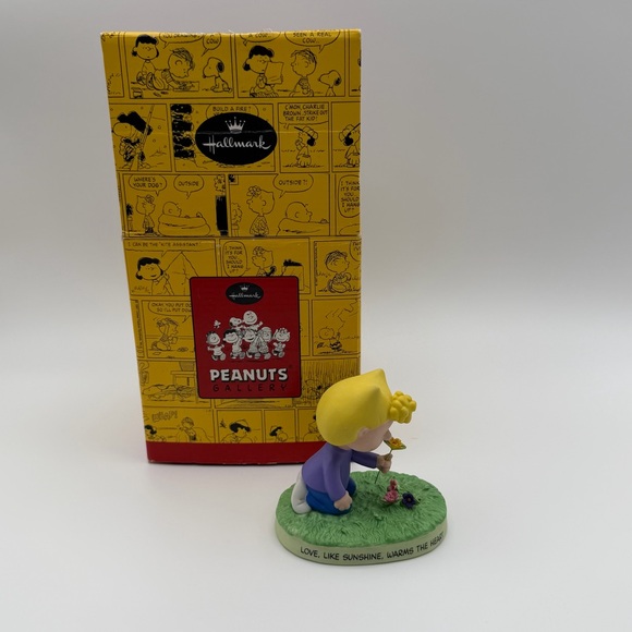 Hallmark Peanuts Gallery “Love Warms The Heart” Figurine - Picture 11 of 14